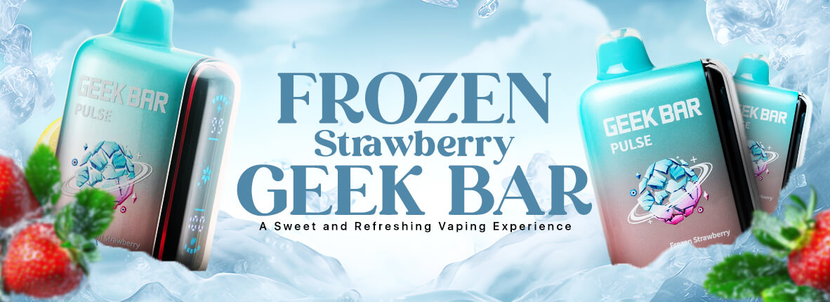 Geek Bar Frozen Strawberry Price Strawberry Banana Geek Bar Pulse Strawberry  Savers Geek Bar Pulse (Savers Edition)