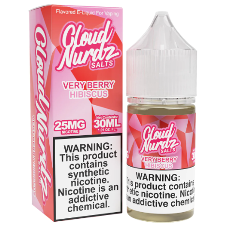 Cloud Nurdz Salts Very Berry Hibiscus