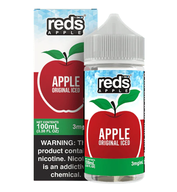 Reds E-juice 100mL Apple Iced
