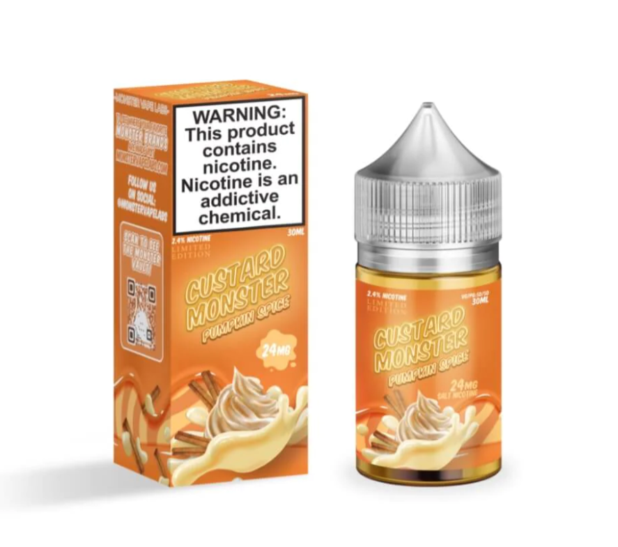 Custard Monster Salts Pumpkin Spice