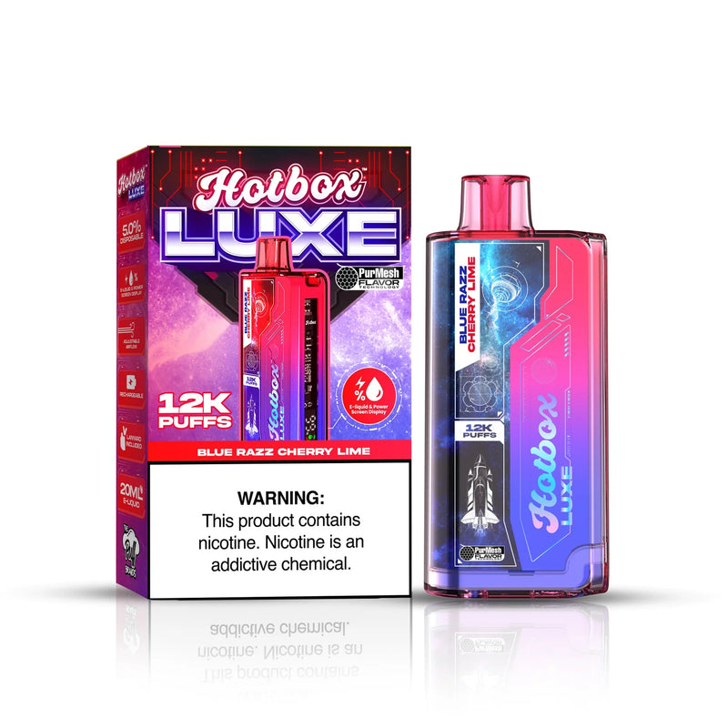The Puff Brands Hotbox LUXE 12000 Puff Disposable