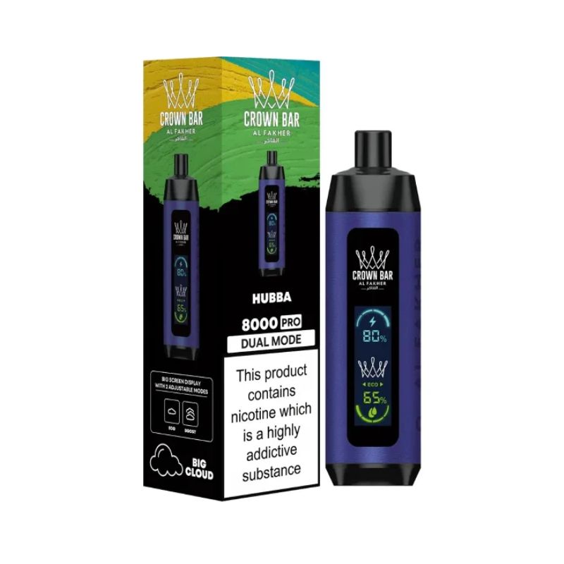 Al Fakher Crown Bar Pro 8000 Puff 0.5% Disposable Vape