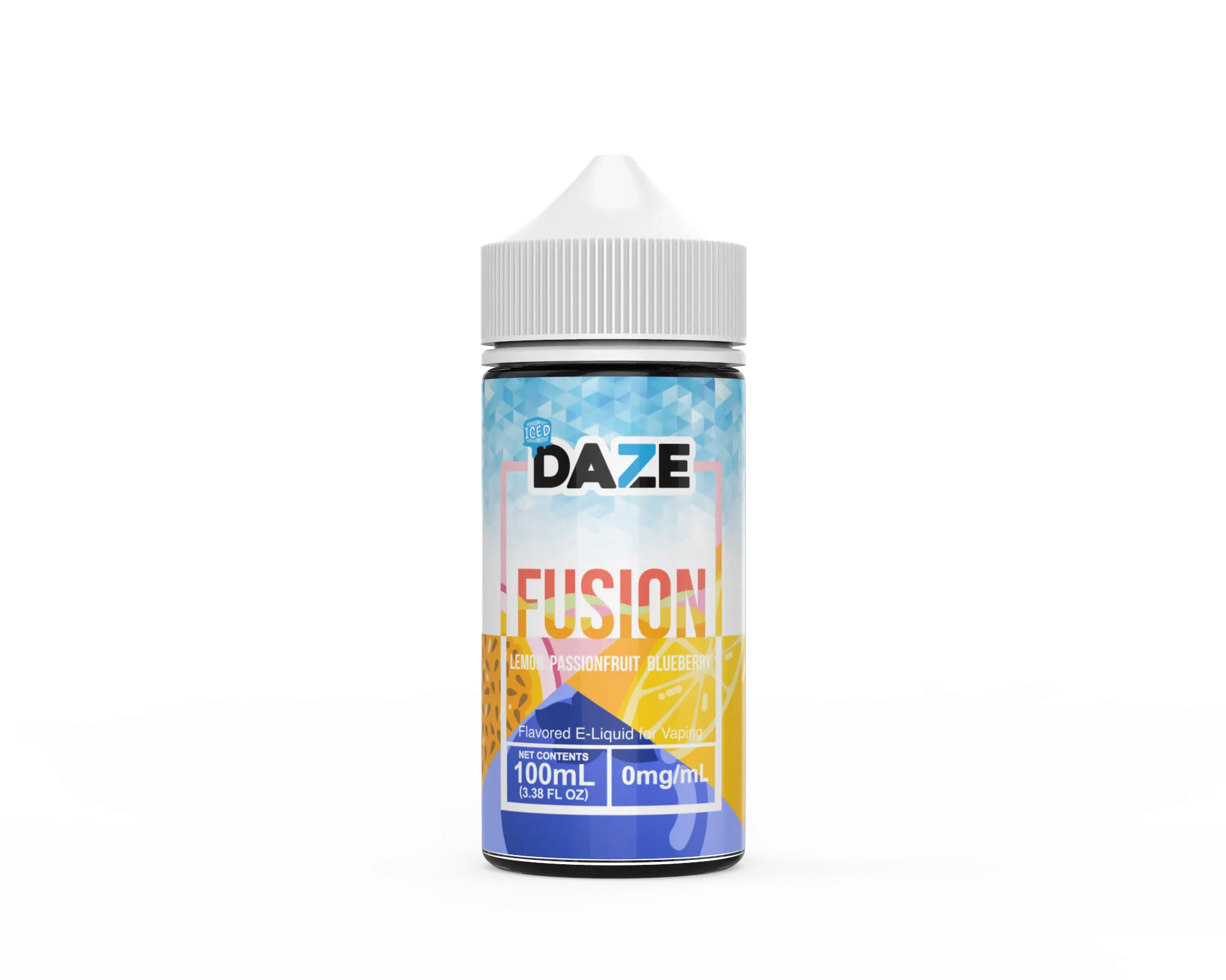 7 Daze Fusion Series Lemon Passionfruit Blueberry ICED