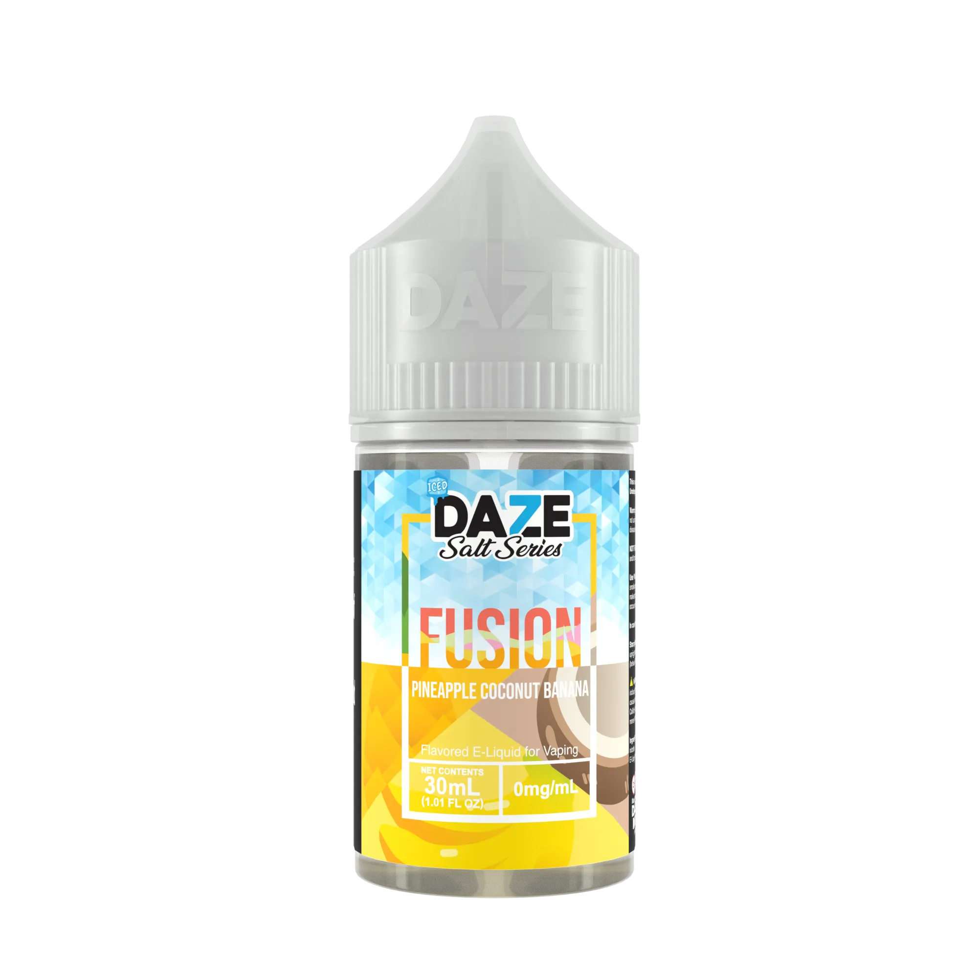 7 Daze Salt Fusion Series Pineapple Coconut Banana Iced