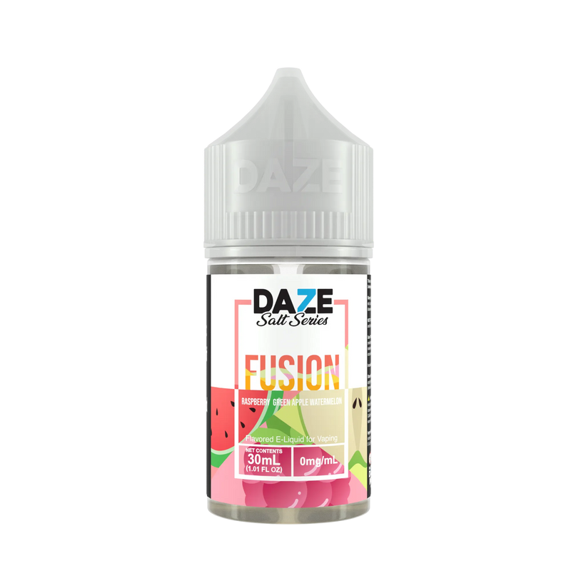 7 Daze Salt Fusion Series Raspberry Green Apple Watermelon