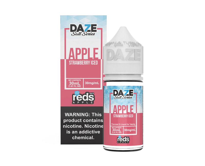 7 Daze Salt Apple Strawberry Ice