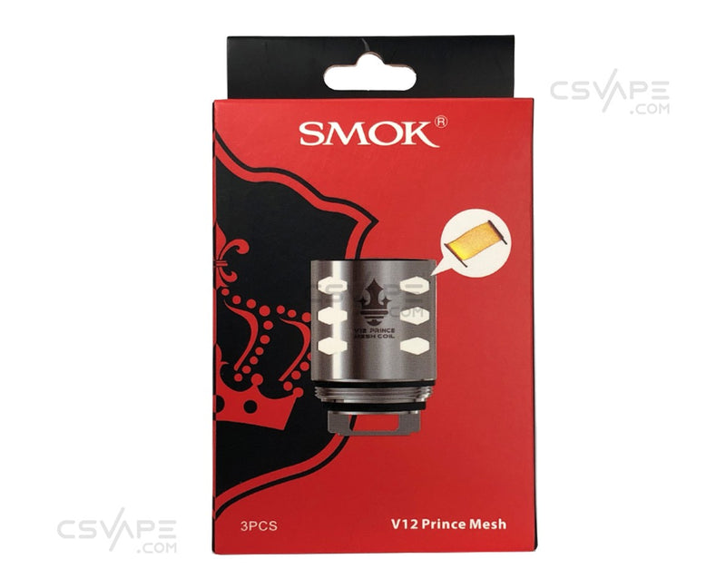 Smok TFV12 Prince Mesh 0.15 Replacement Coil, 3 pack