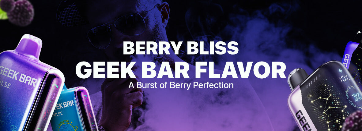 Berry Bliss Geek Bar Pulse Flavor - 5%, 15000 Puffs Disposable Vape