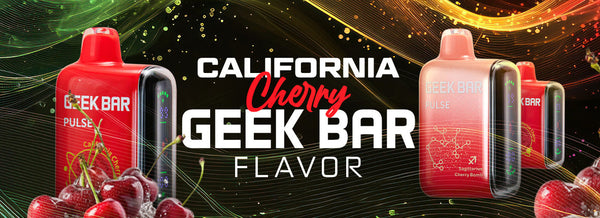 California Cherry Geek Bar Flavor