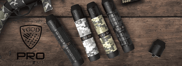 VGOD Releases New Pro Mech Kit 2 Camo Series