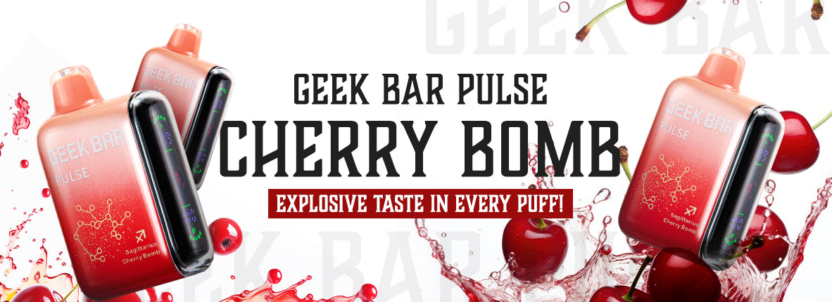 how much is elf bar vape Pulse X Cherry Bomb Geek Bar Flavor: What Is It Cherry Bomb Geek Bar Flavor  Card Australia