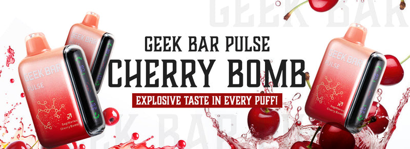 Cherry Bomb Geek Bar Flavor