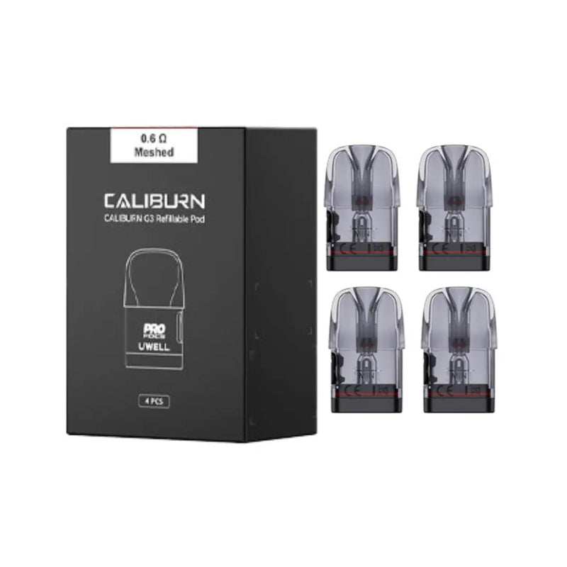 Uwell Caliburn G3 Replacement Pods 4 Pack