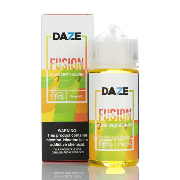 Daze Fusion Series Yellow Green Red Mango