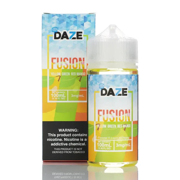 Daze Fusion Series Yellow Green Red Mango ICED