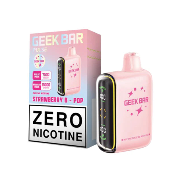 Geek Bar Pulse Zero Nicotine 15k Puff Disposable Vape