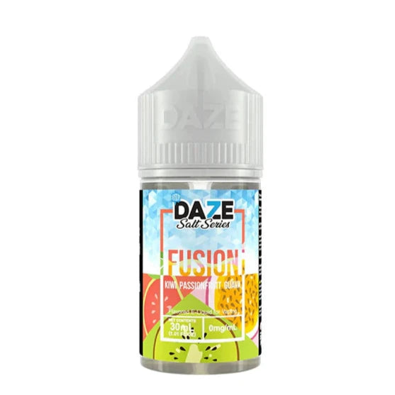 7 Daze Salt Fusion Series Kiwi Passionfruit Guava Iced