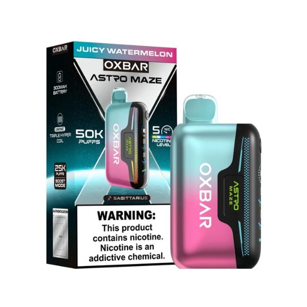 Oxbar Astro Maze 50k Puff Disposable Vape