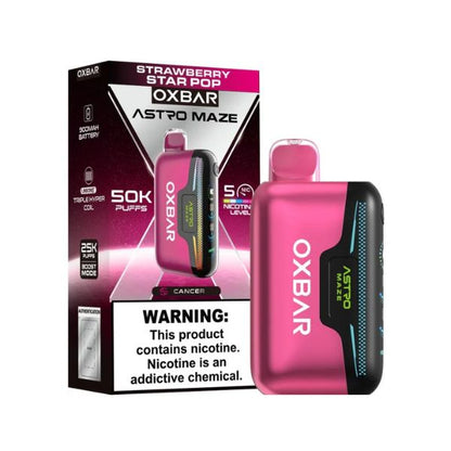 Oxbar Astro Maze 50k Puff Disposable Vape