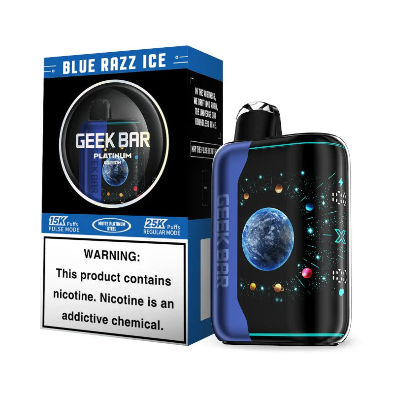 Geek Bar Pulse X Platinum Edition 25k Puff Disposable Vape