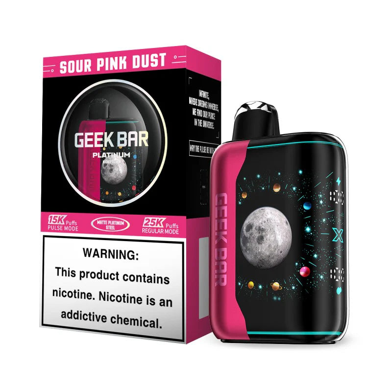 Geek Bar Pulse X Platinum Edition 25k Puff Disposable Vape