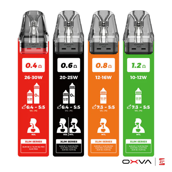 OXVA Xlim Top Fill Replacement Pods