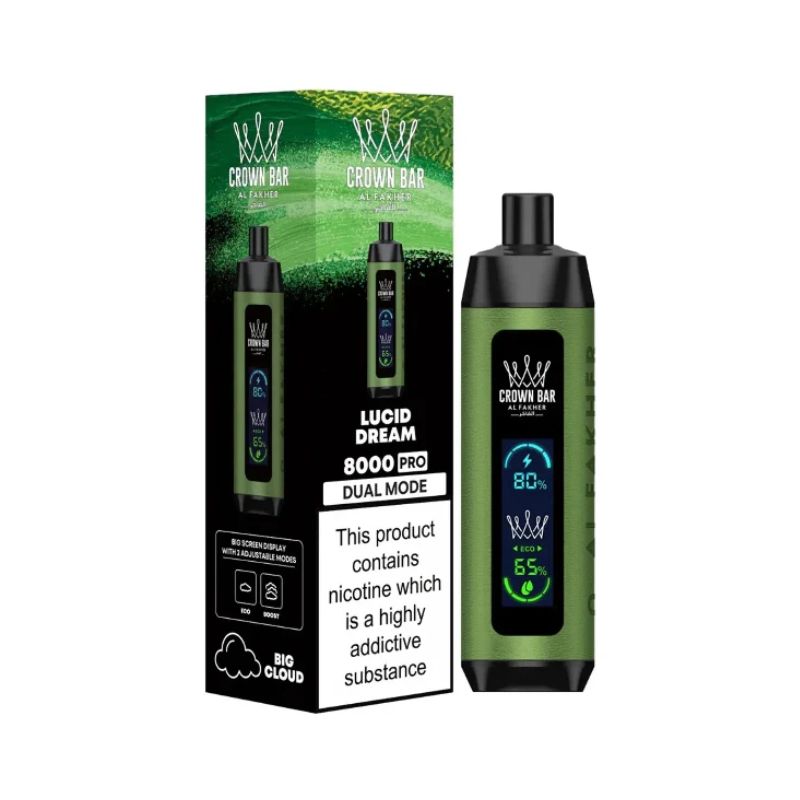 Al Fakher Crown Bar Pro 8000 Puff 0.5% Disposable Vape
