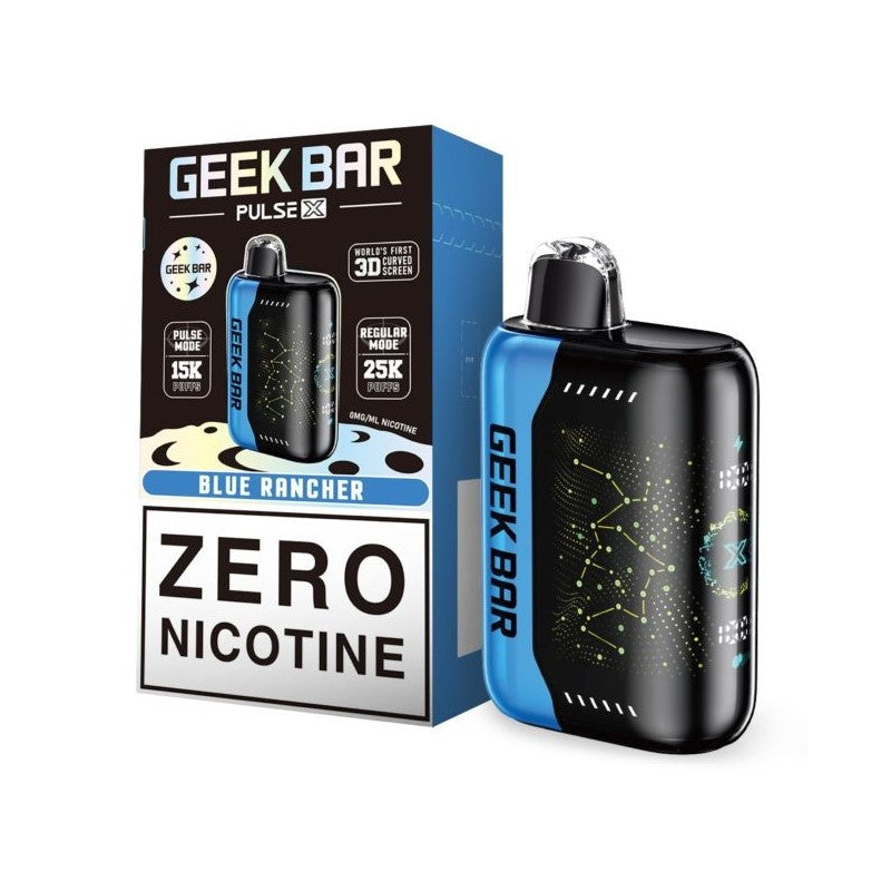 Geek Bar Pulse X Zero Nicotine 25k Puff Disposable Vape