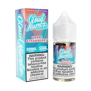 Cloud Nurdz Salts Grape Strawberry ICED