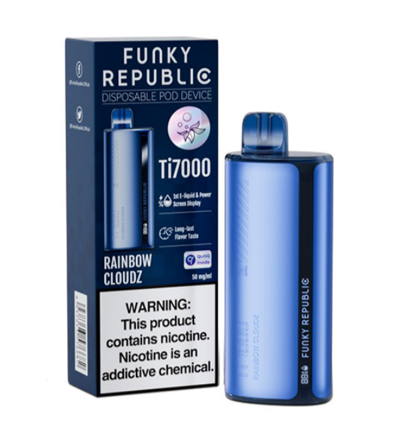 Funky Lands Ti7000 7000 Puff Disposable Device