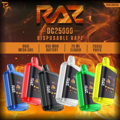RAZ DC25000 25k Puff Disposable Vape