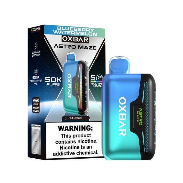 Oxbar Astro Maze 50k Puff Disposable Vape