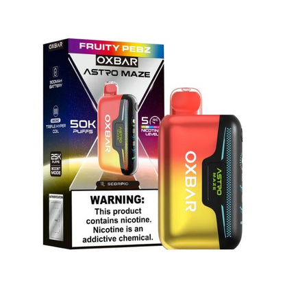 Oxbar Astro Maze 50k Puff Disposable Vape