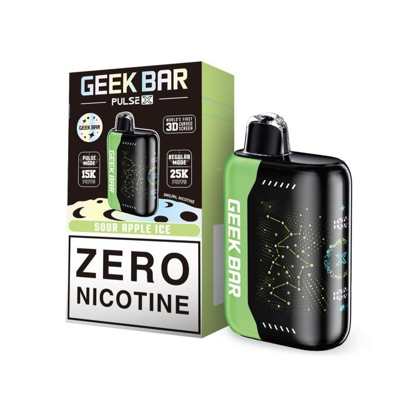 Geek Bar Pulse X Zero Nicotine 25k Puff Disposable Vape