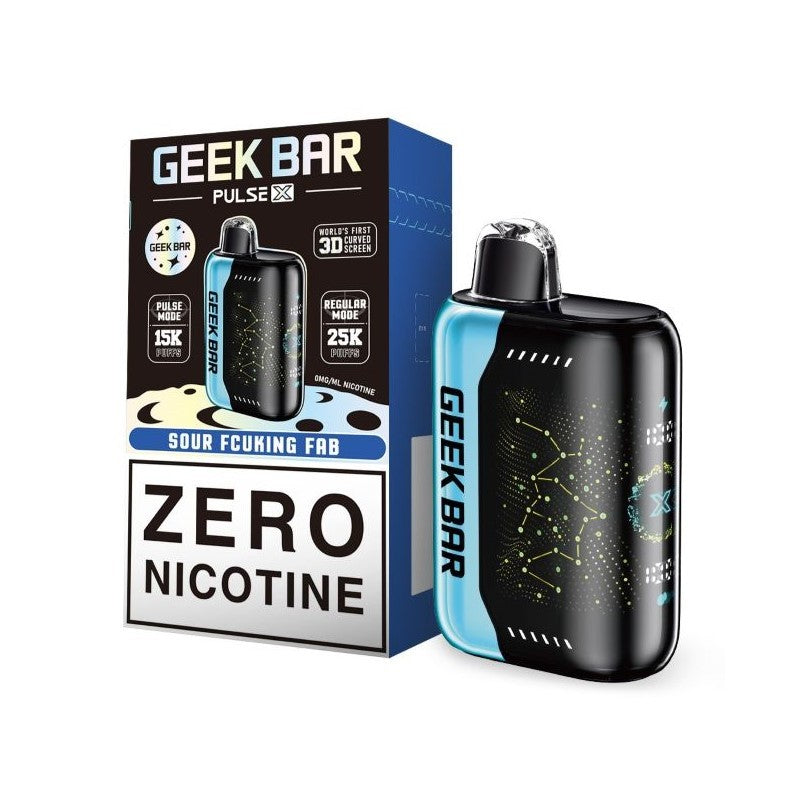 Geek Bar Pulse X Zero Nicotine 25k Puff Disposable Vape