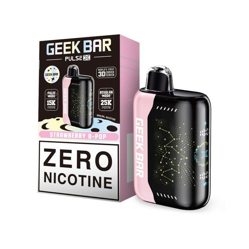 Geek Bar Pulse X Zero Nicotine 25k Puff Disposable Vape