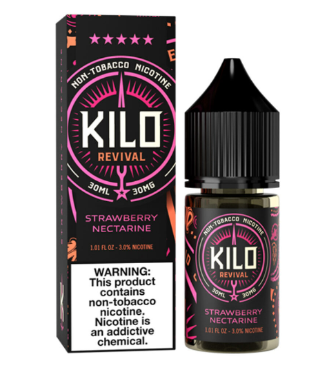 Kilo Revival Salts Strawberry Nectarine