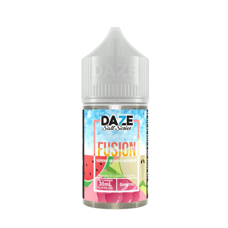 7 Daze Salt Fusion Series Raspberry Green Apple Watermelon Iced