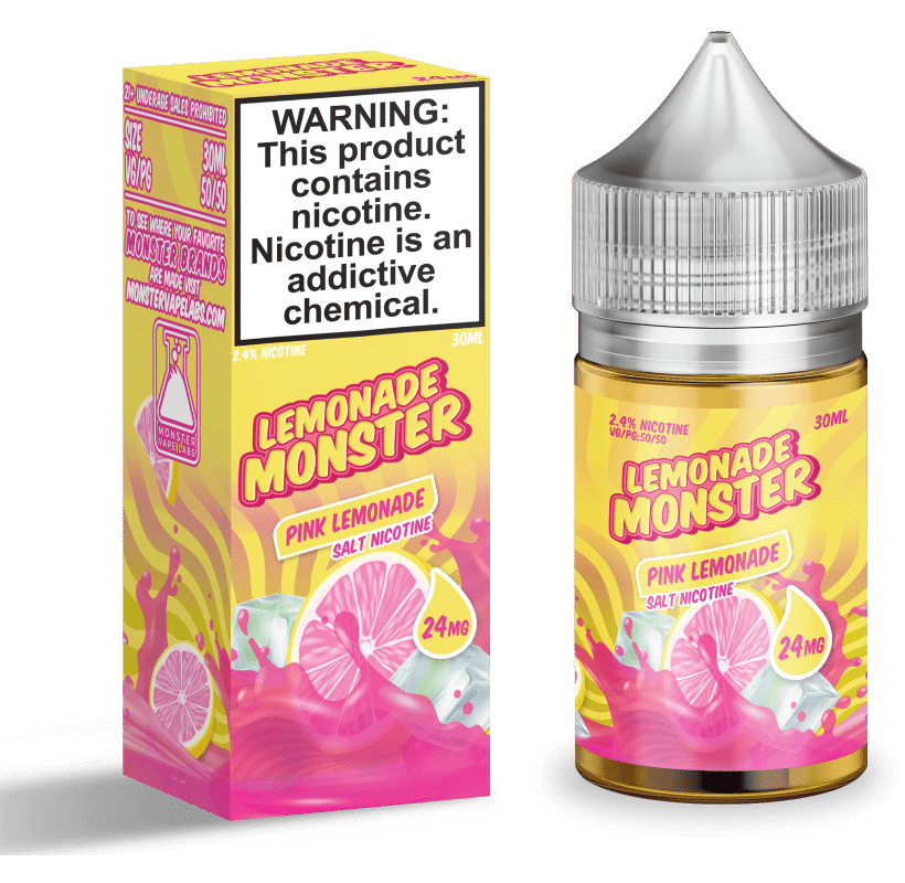 Lemonade Monster Salts Pink Lemonade
