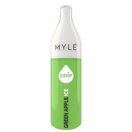 Myle, Drip 5% Disposable Device, Green Apple Ice