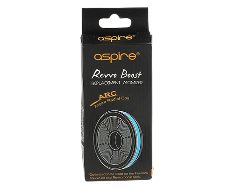Aspire Revvo, Radial For Boost Replacement Coils, 0.14, 3 pack