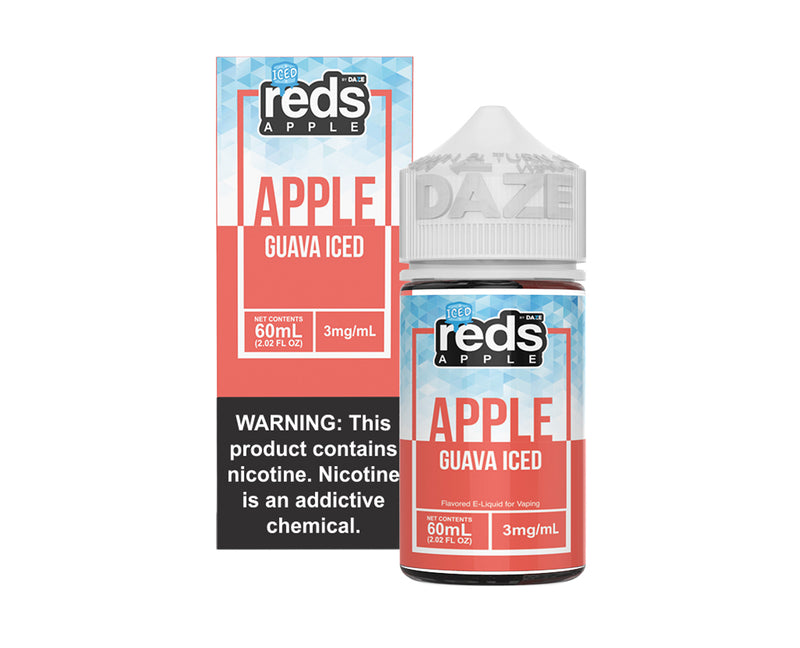 Reds E-juice Apple Guava Iced