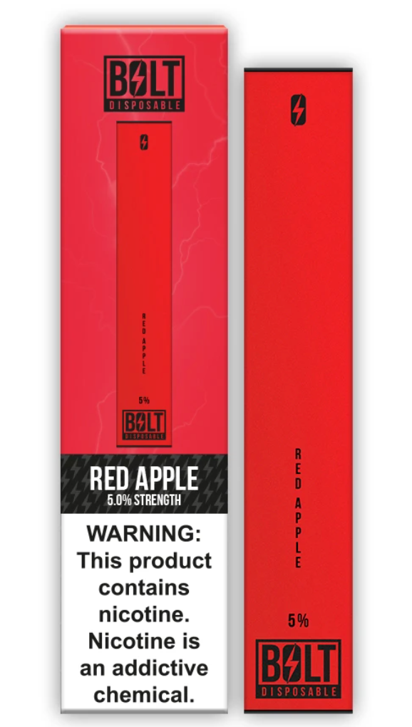Bolt Disposable Pod System Red Apple
