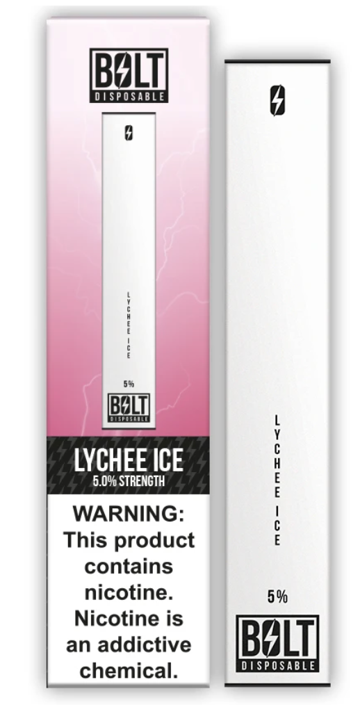 Bolt Disposable Pod System Lychee Ice