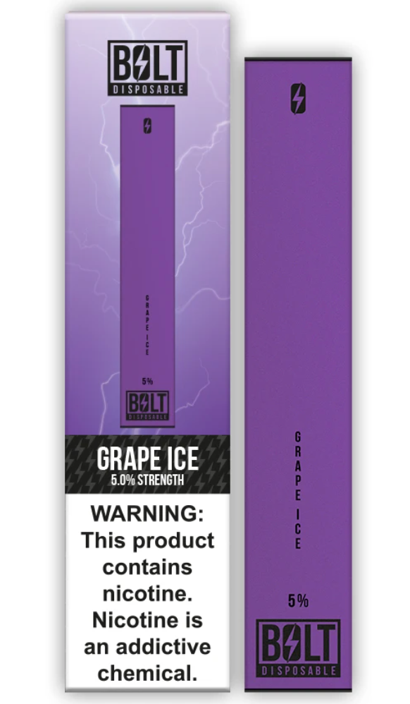 Bolt Disposable Pod System Grape Ice