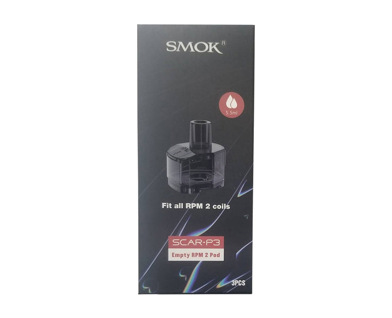SMOK Scar-P3 Replacement Pods for RPM 2 Coils, 3-pack