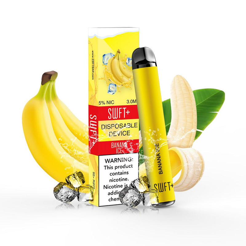 SWFT Plus + Bar 5% Disposable Device, Banana Ice