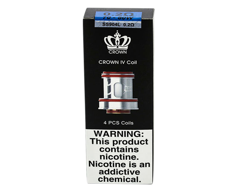 Uwell Crown V4 Replacement Coil 4-Pack