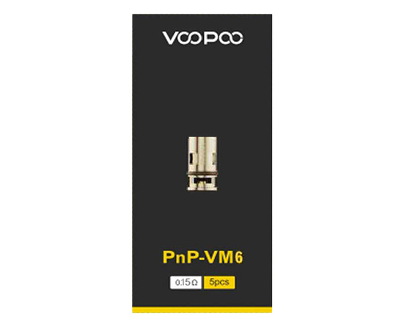 VooPoo, PNP-VM6 Mesh 0.15, 5-pack