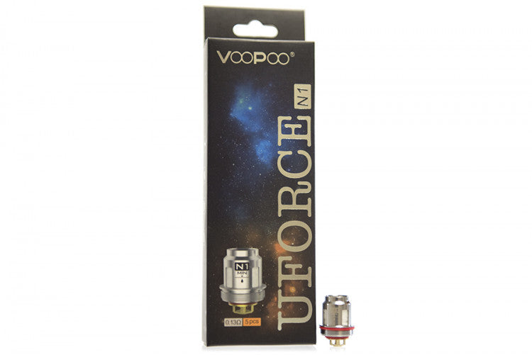 VooPoo UForce N1 Replacement Coil 5-Pack, 0.13